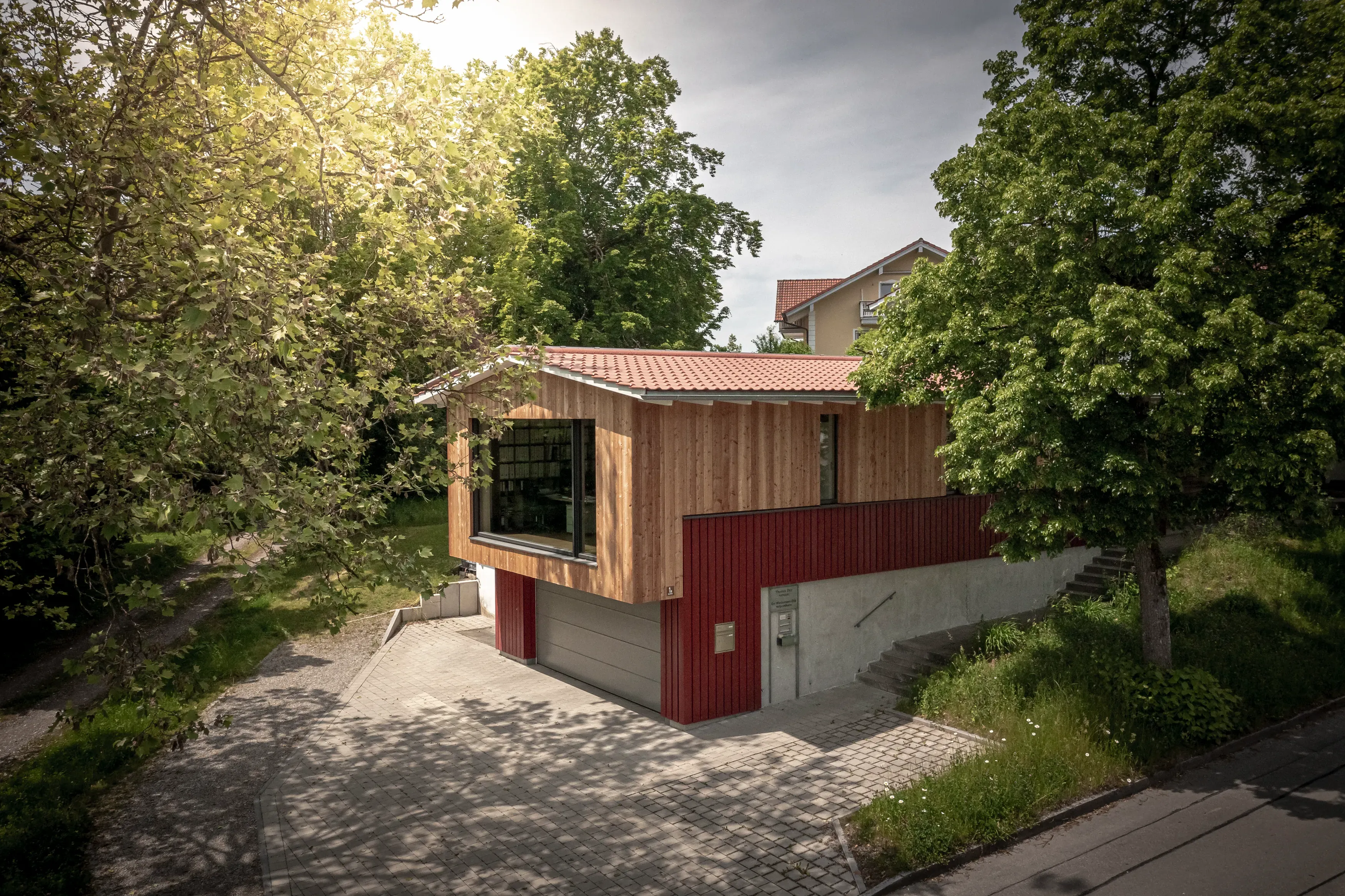 Bürobau - Ostseite
