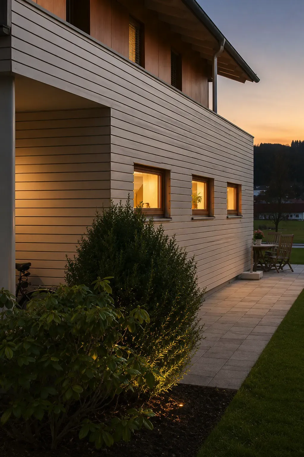Westseite Anbau